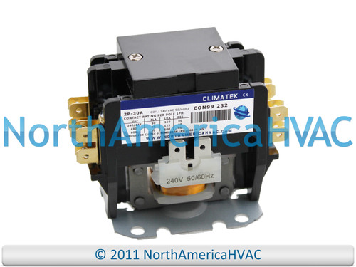 Double 2 Pole 30 Amp 240 volt Contactor Relay Replaces Siemens